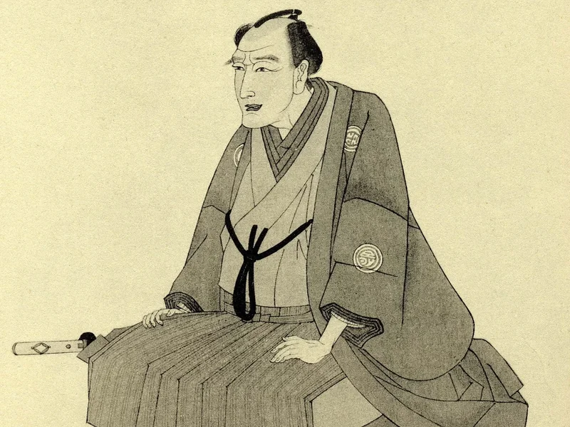 1761-Kitao Masanobu - Raffigurazione di Santō Kyōden